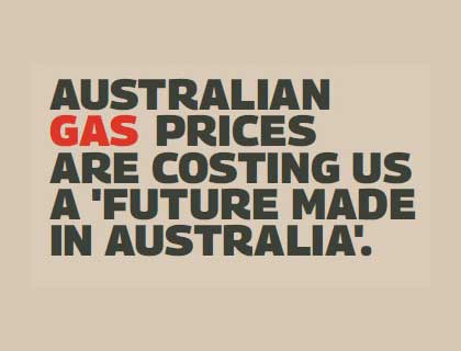 BlueScope supports 'Fair Gas Prices'